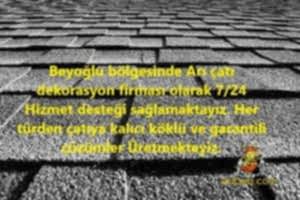 Ekonomik Beyoğlu Çatı Ustası