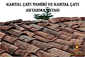 Kartal Çatı Aktarma Ustası,Kartal Çatı Tamiri