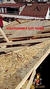 Küçükçekmece çatı tamiri, Çatı aktarma ustası